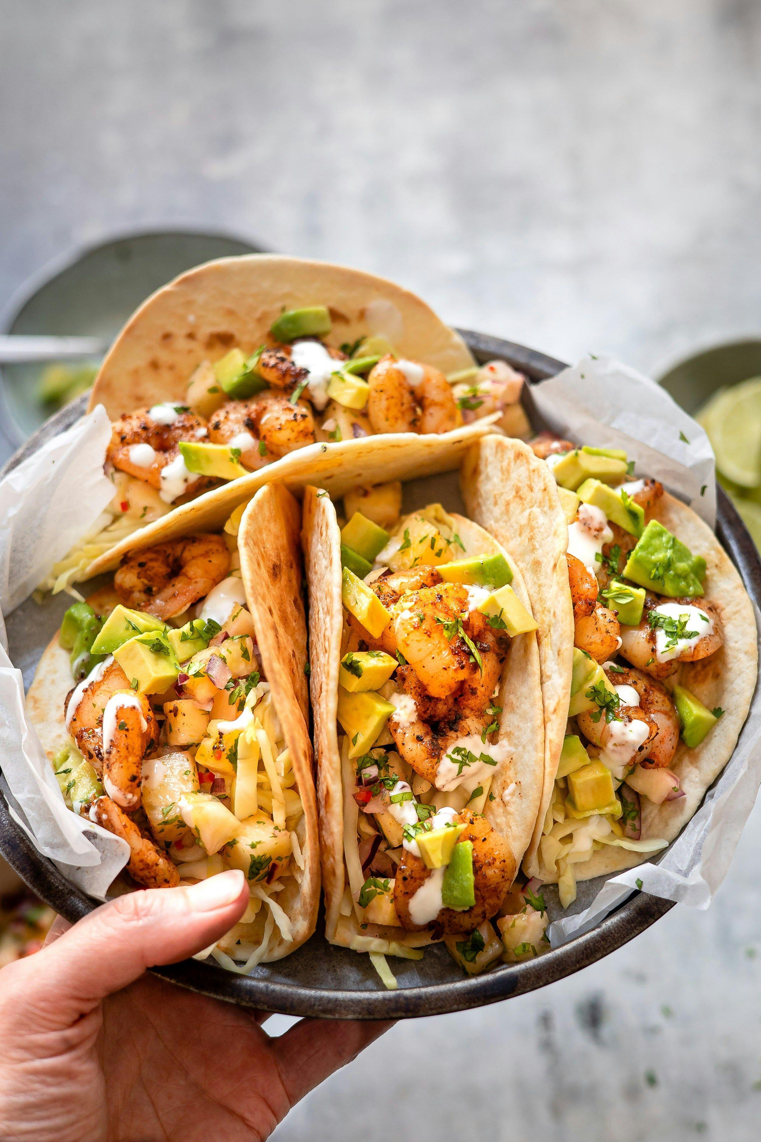 Crispy Fish Tacos with Lime Slaw